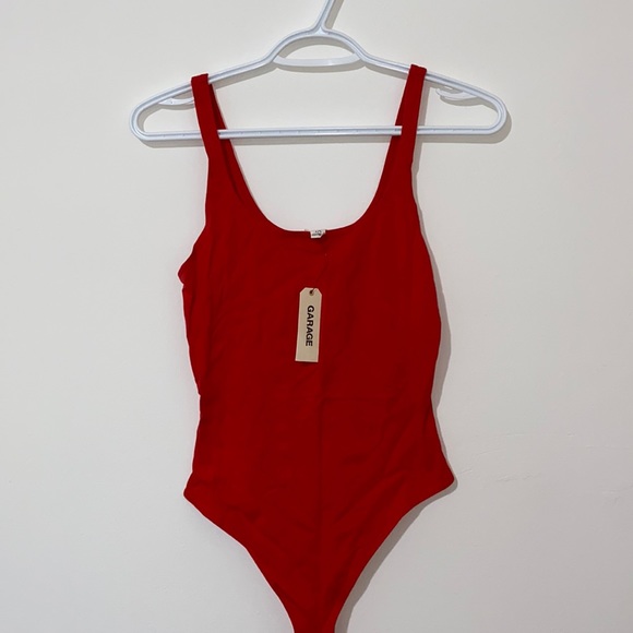 Garage Tops - GARAGE Red bodysuit